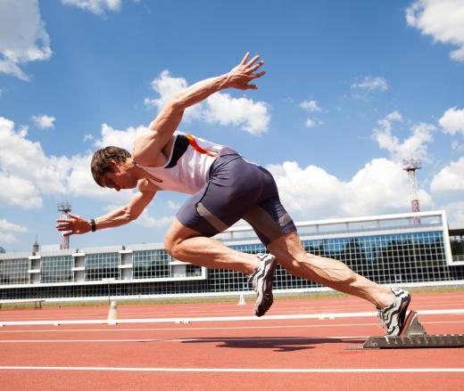 Sprint track spikes are geared toward running short distances of no more than 400 meters.