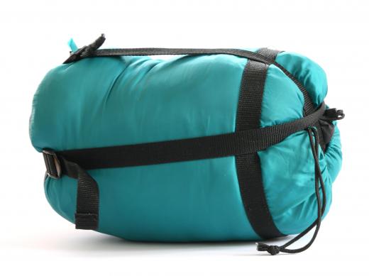 Sleeping bags may be useful during kayak camping.