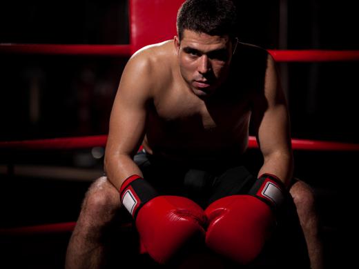 Some boxers are secluded in training camp before a match.