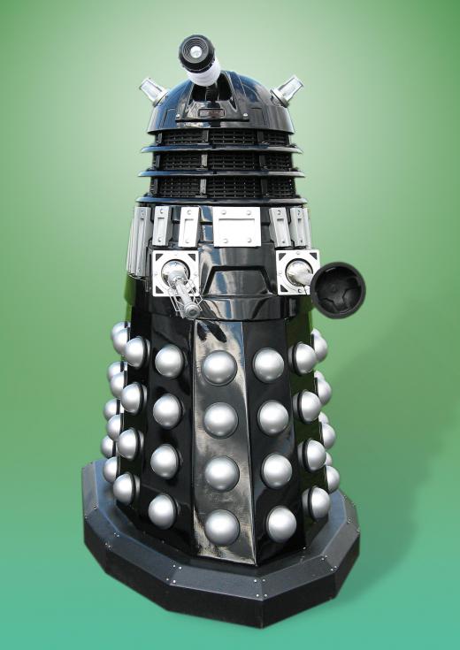 Fandoms may try to emulate certain characters or creatures, such as the daleks from "Doctor Who."