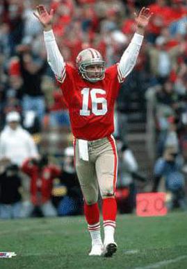 Steve Young spent several seasons as the backup to Joe Montana.