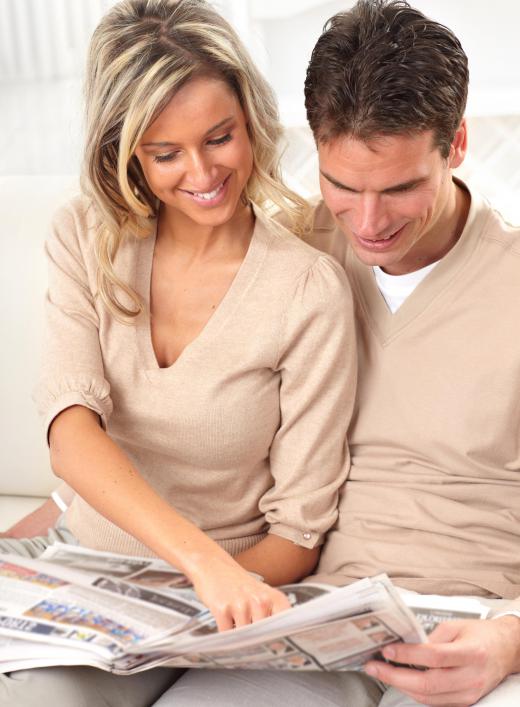 Yard sales are often advertised in local newspapers.
