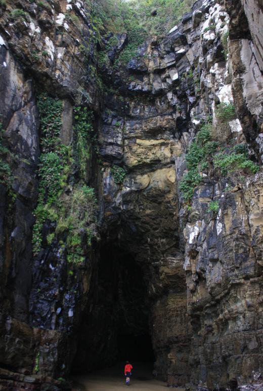 Spelunking is exploring caves for hobby or sport.