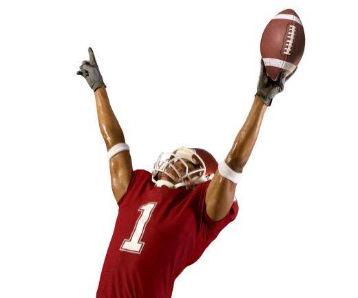 A football player who actively seeks to get sole possession of the ball might be considered a ball hog.