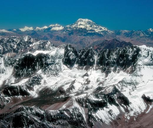 Aconcagua is the second highest summit in the world.