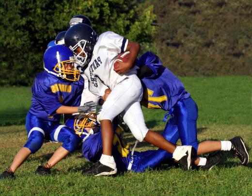 Youth leagues often receive sponsorships from area businesses.