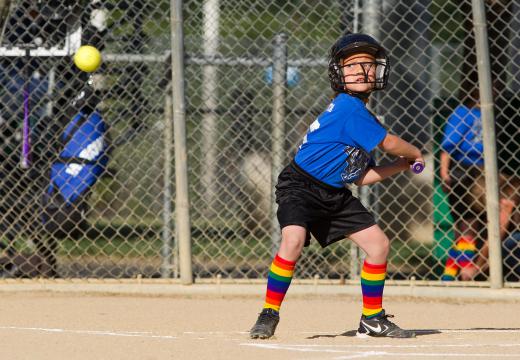 If the pitcher throws four balls outside the strike zone, then a batter can walk to first base.