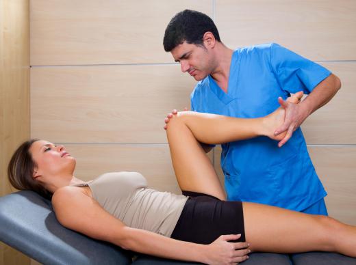 An athletic trainer might refer a patient to a chiropractor.