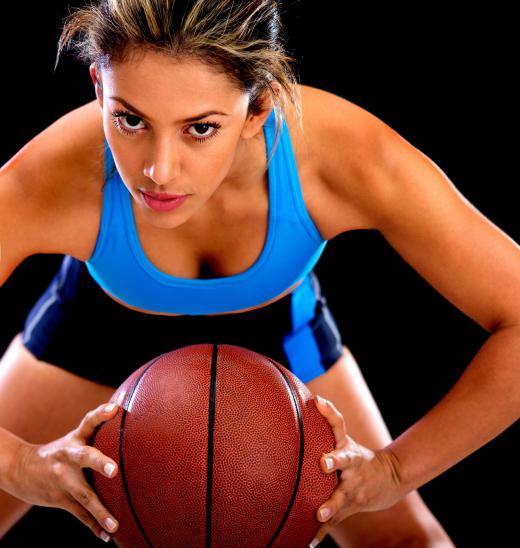 A sport created for women, netball has many similarities to basketball.