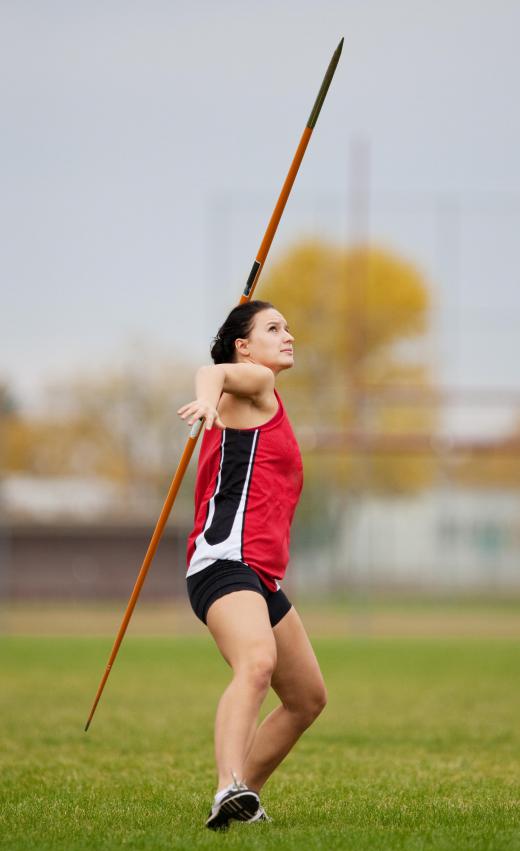 Javelin throwing harkens back to ancient methods of warfare.