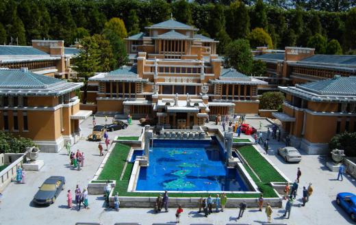 John Wright said the shape of Lincoln Logs were inspired by the structure of the Imperial Hotel in Tokyo.