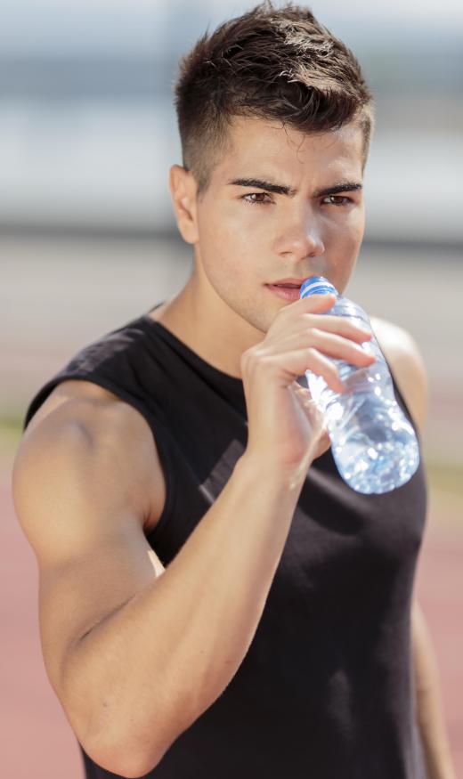 Hydration systems may be easier to use for athletes than carrying a water bottle.