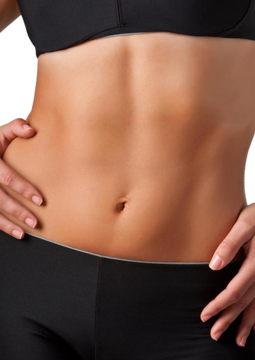 Some people use a Swiss exercise ball to preserve and add muscle mass to the abdomen and core area.