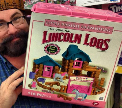 Lincoln Logs are a popular toy sold by K'NEX.