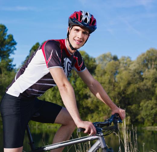 A helmet is one of the most important pieces of equipment a bicyclist can have.