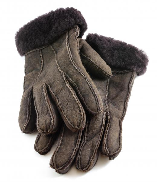 People who go ice biking should remember to wear winter gloves that will keep their hands warm.