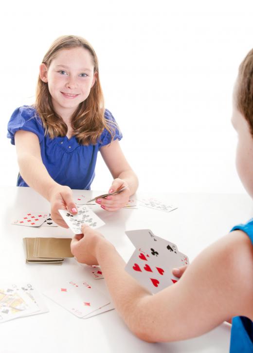 War is a popular kids' card game.