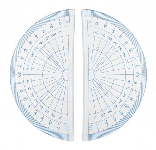 Protractors.