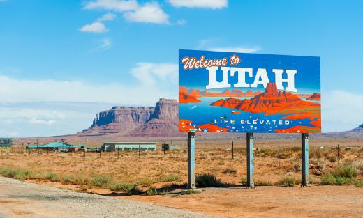 Hundreds of sites in Utah can be used for BASE jumping.