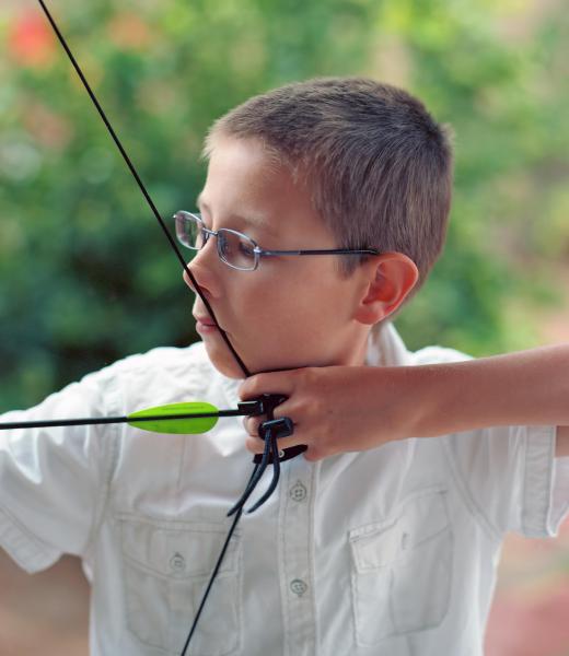 Beta blockers might alleviate a nervous archer's shaky hands.